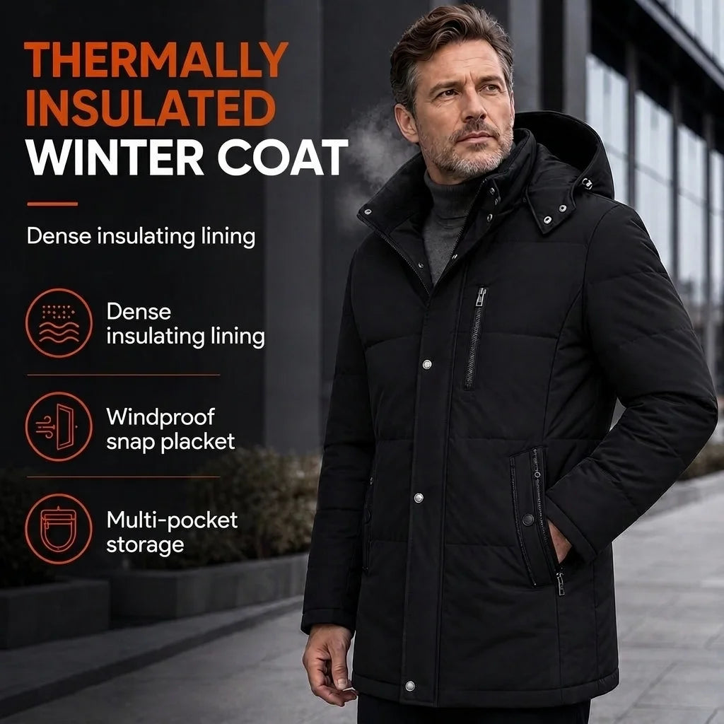 Calvin - Hooded Padded Winter Jacket
