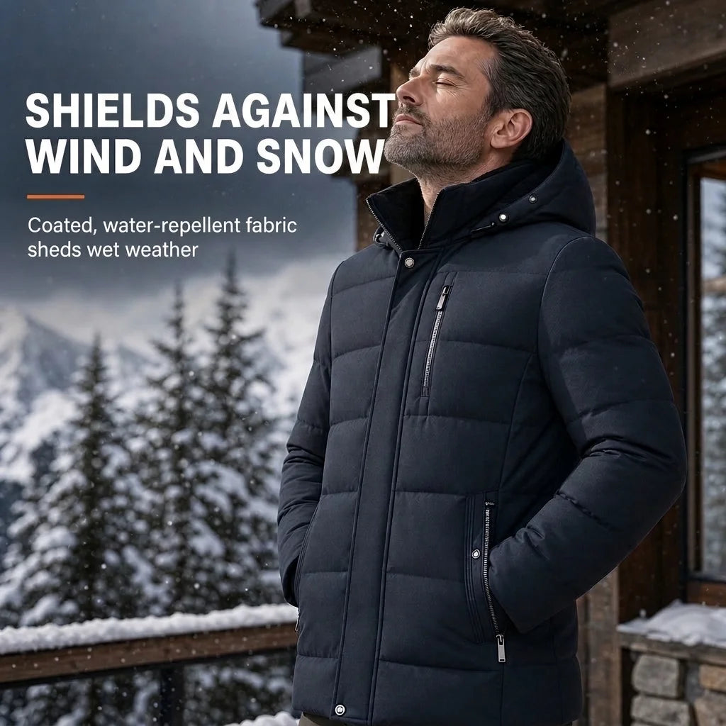 Calvin - Hooded Padded Winter Jacket