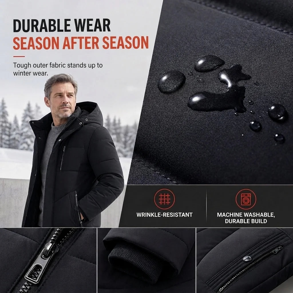 Calvin - Hooded Padded Winter Jacket