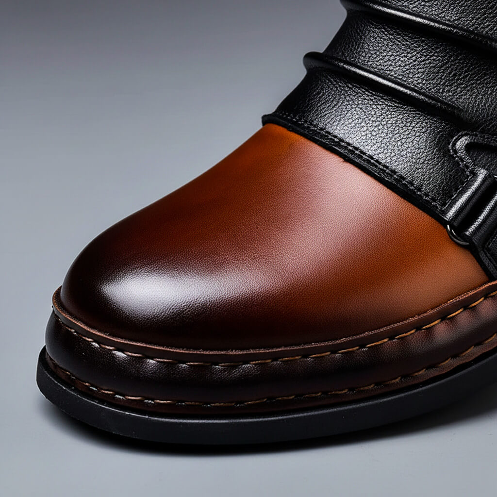 Jonah - Buckle-Detail Ankle Boots