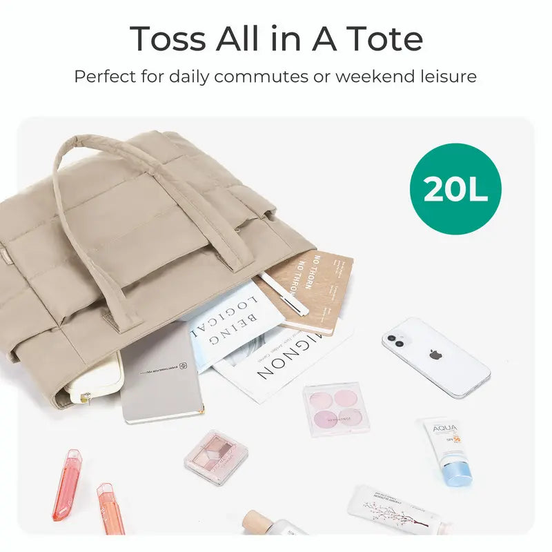 Puffer Tote Bag