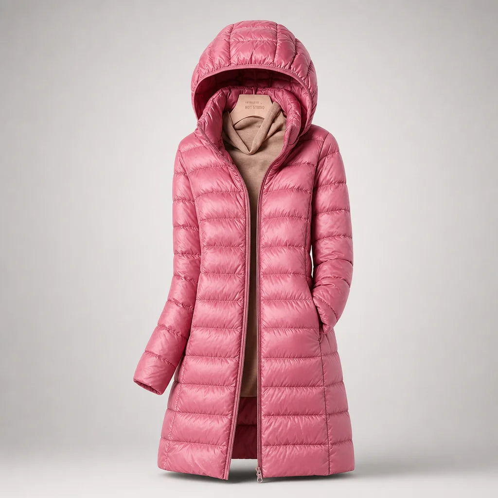 Sasha - Ultralight Down Jacket - Light Pink