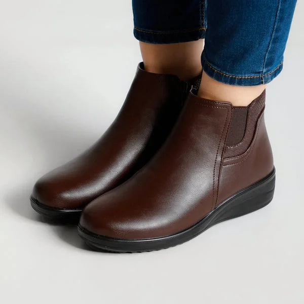 Kay - Elastic-Panel Comfort Ankle Boots