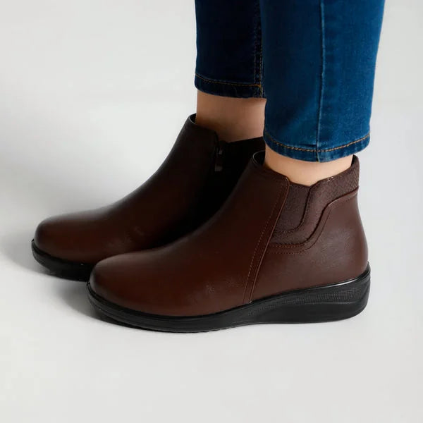 Kay - Elastic-Panel Comfort Ankle Boots