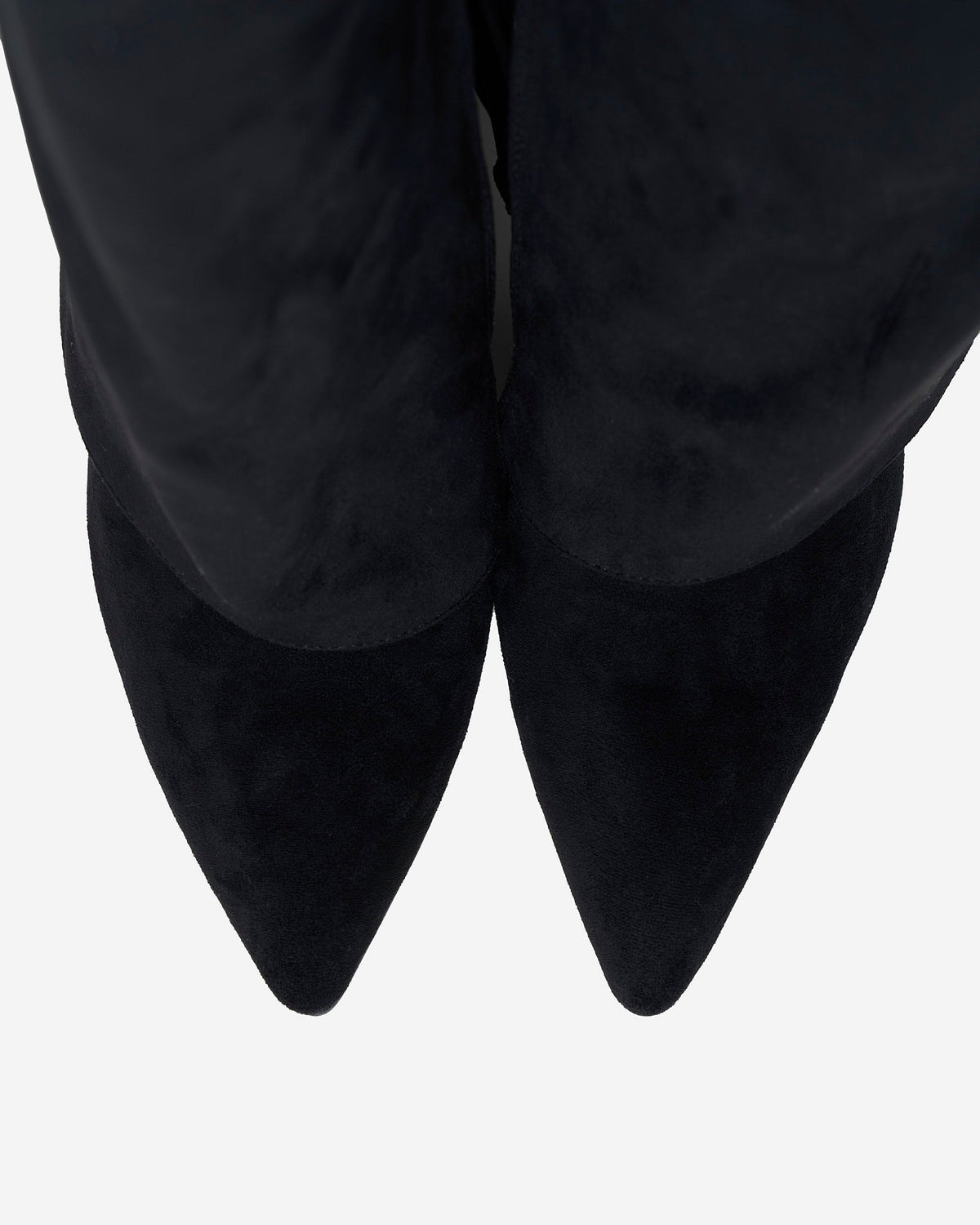 Lavista - Black Suede Knee-High Boots - view 7
