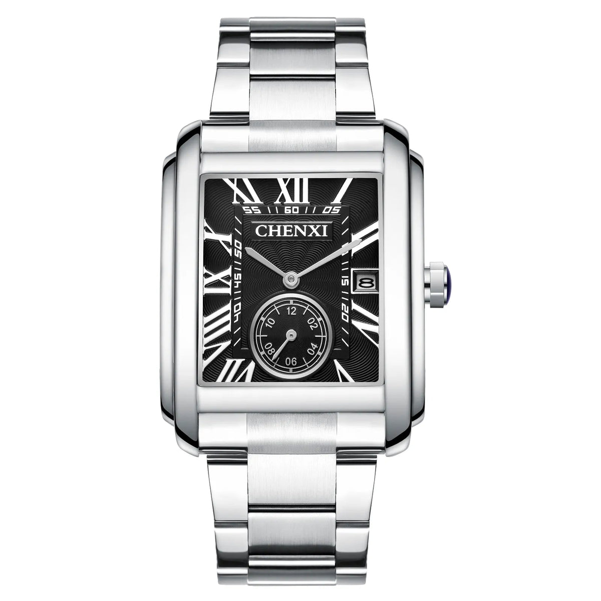 Reid | Rectangular Roman Numeral Watch - view 2