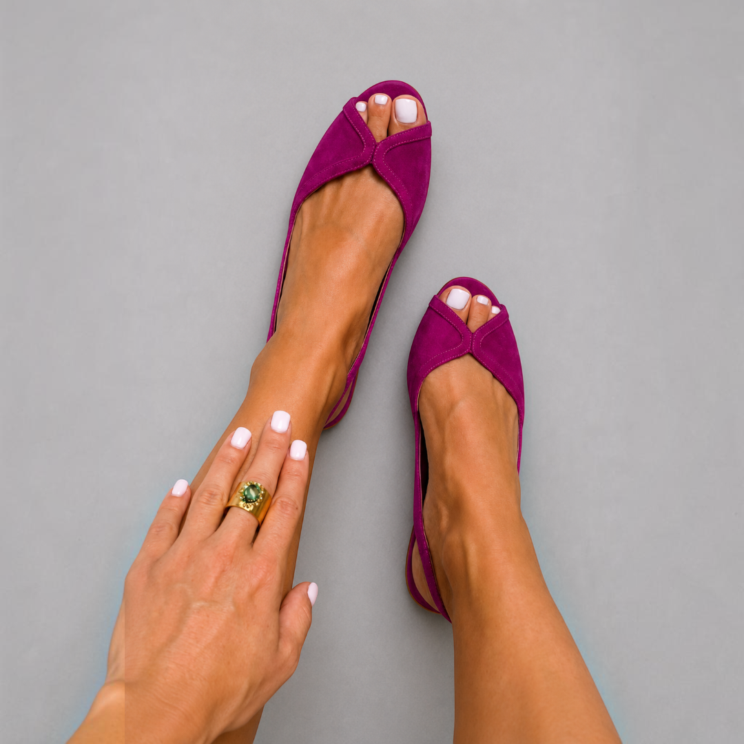 Frances | Fuchsia Sandals