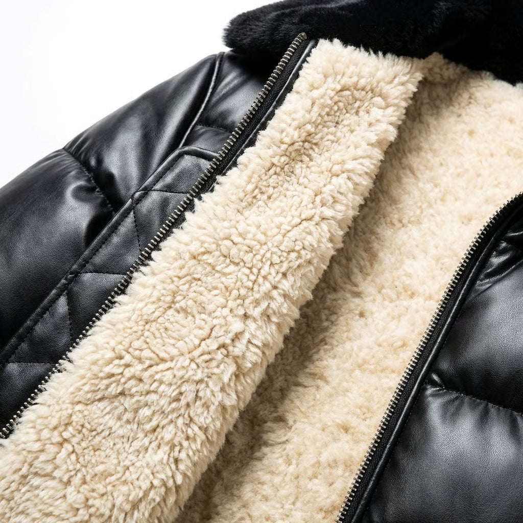 Connor - Fur-Collar Puffer Jacket