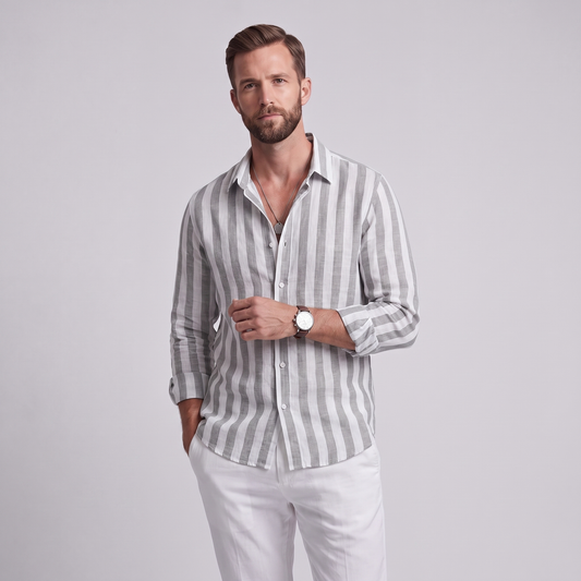 Carter | Striped Breathable Shirt