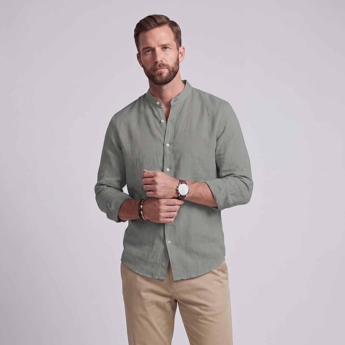 Finn | Beach Linen-Blend Shirt - view 5