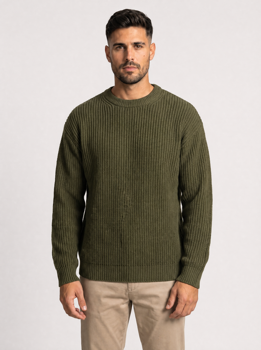 Jasper | Oversized Turtleneck Knit Sweater