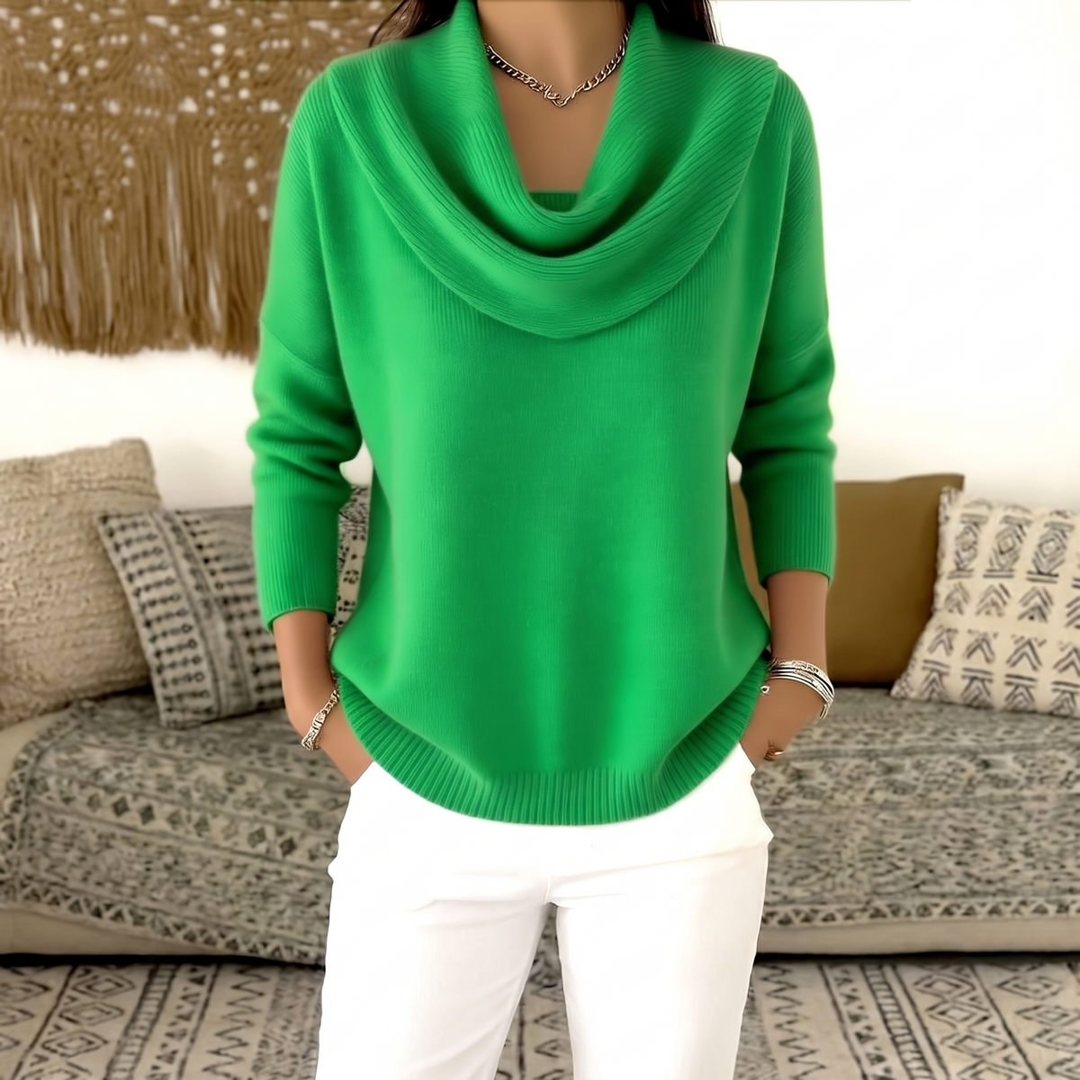Julia - Cowl Neck Sweater 8