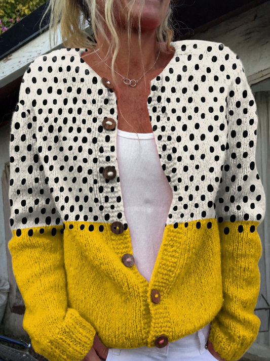 Léa - Vintage Knit Cardigan