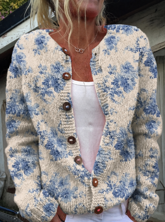 Élodie - Vintage Knit Cardigan
