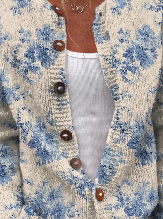 Élodie - Vintage Knit Cardigan