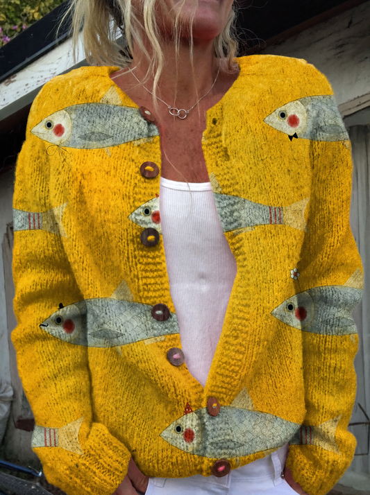 Anouk - Vintage Knit Cardigan