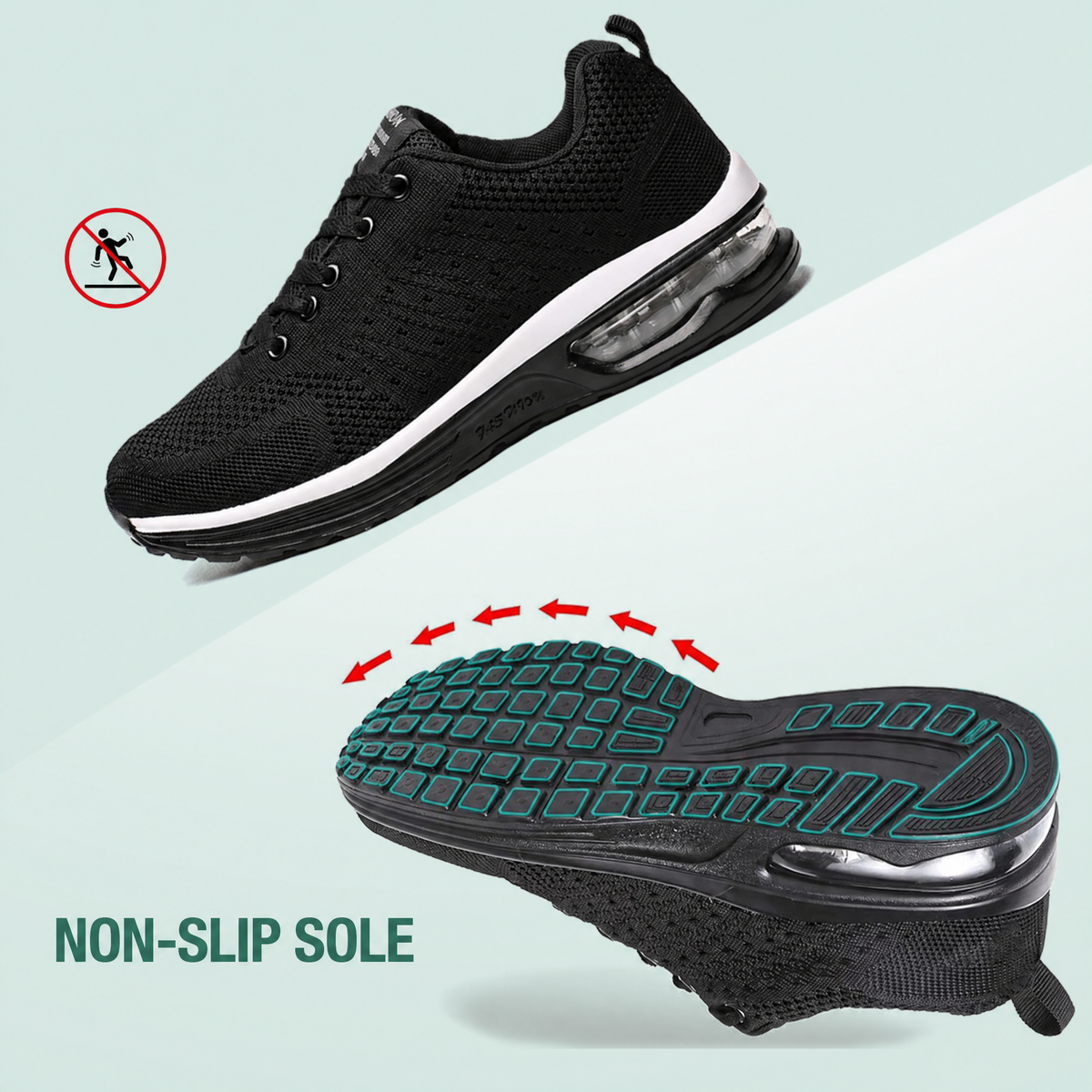All-Black Comfort Shoes