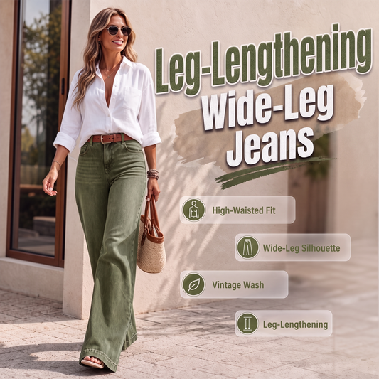Avery - High-Waisted Wide-Leg Jeans