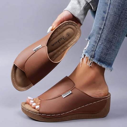 Bailey - Arch Support Wedge Sandals