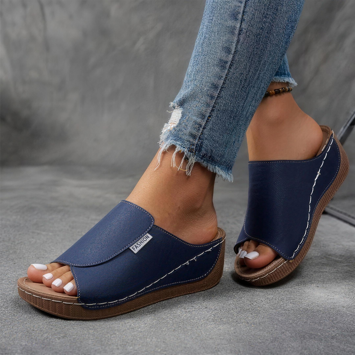 Bailey - Arch Support Wedge Sandals