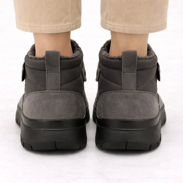 Trudy - Hook-and-Loop Quilted Boots