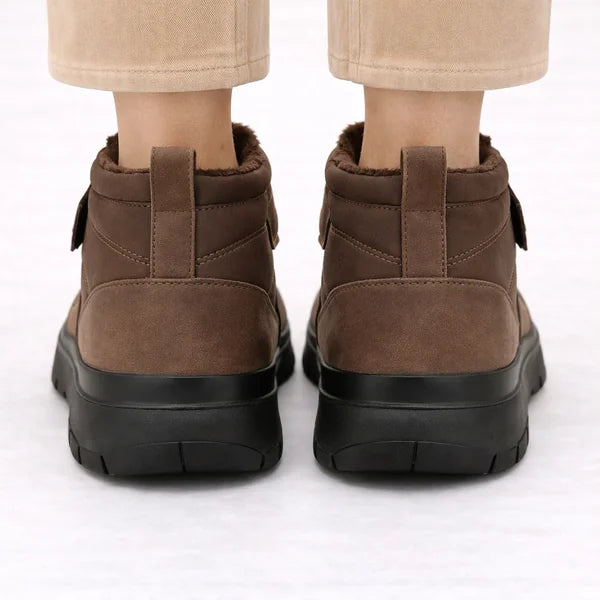 Trudy - Hook-and-Loop Quilted Boots