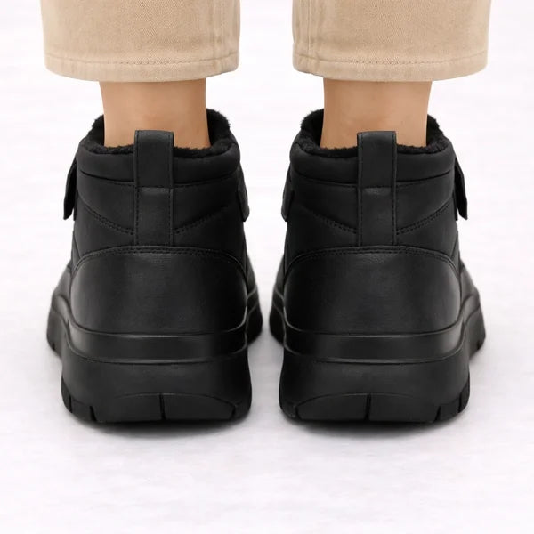 Trudy - Hook-and-Loop Quilted Boots
