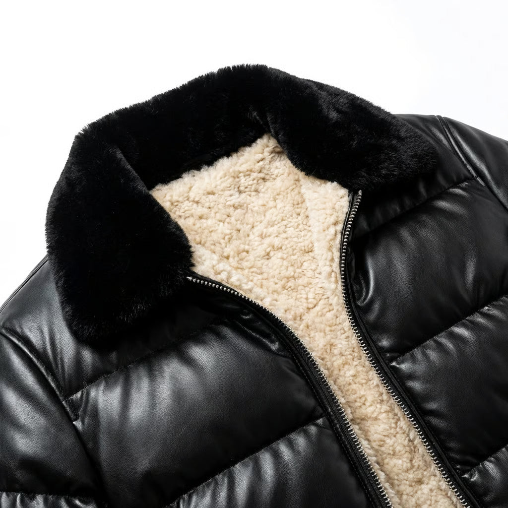 Connor - Fur-Collar Puffer Jacket