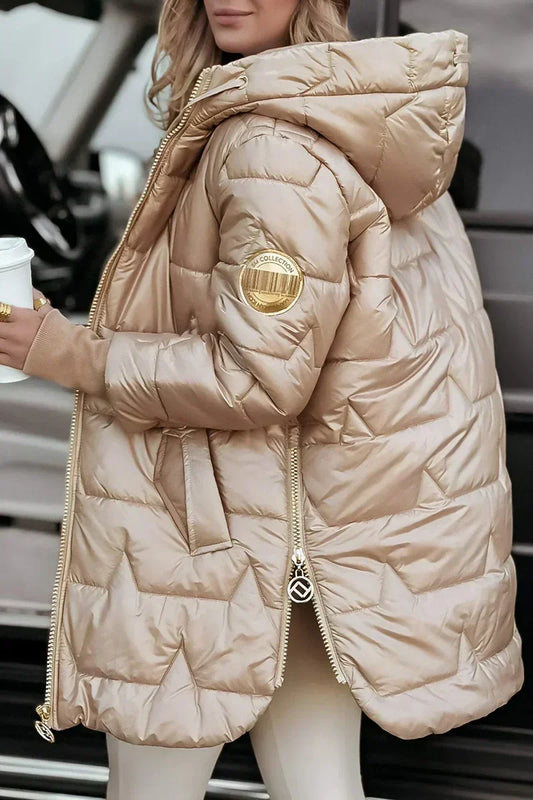 Astrid - Quilted Hooded Winter Coat