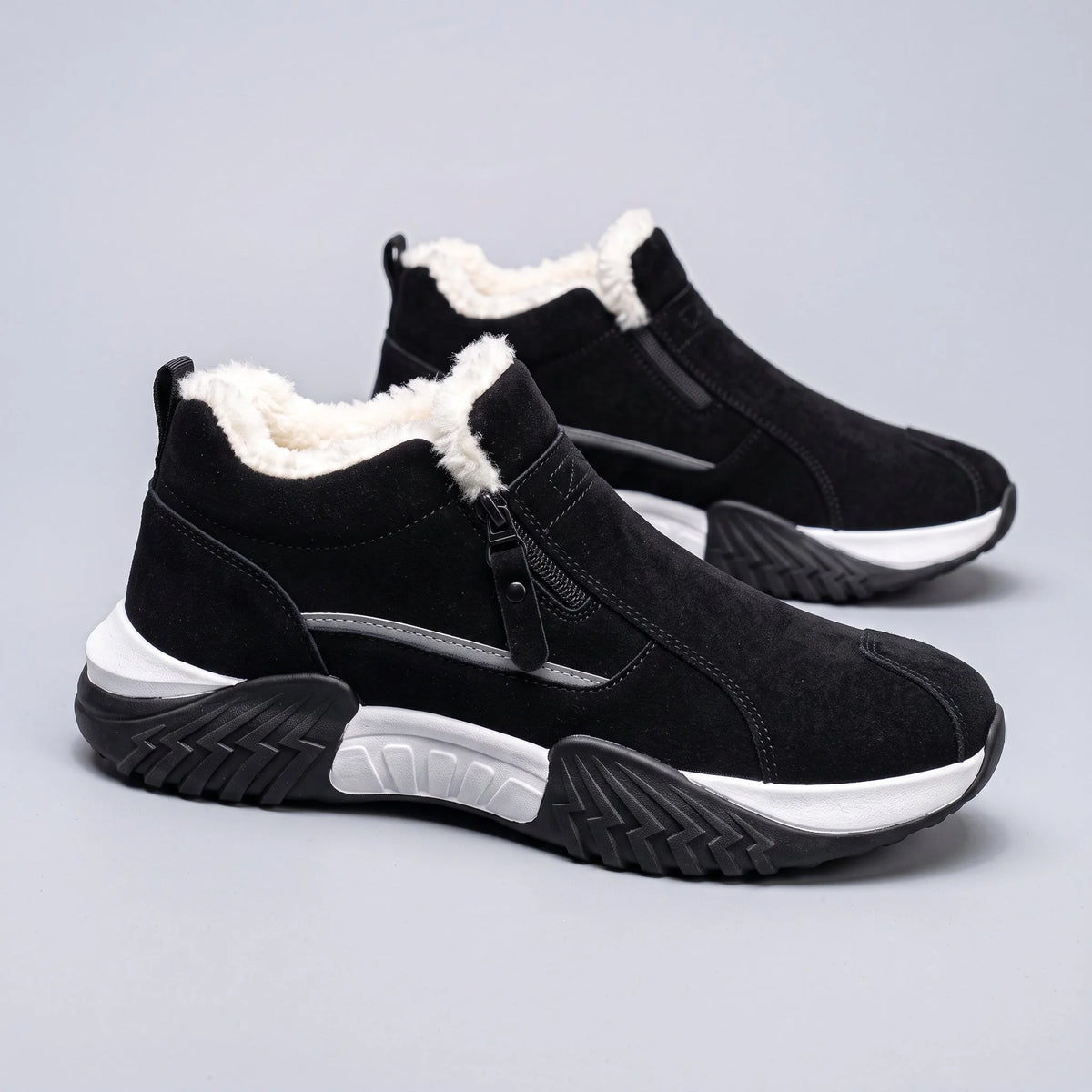 Jordan fur-lined side-zip winter sneakers