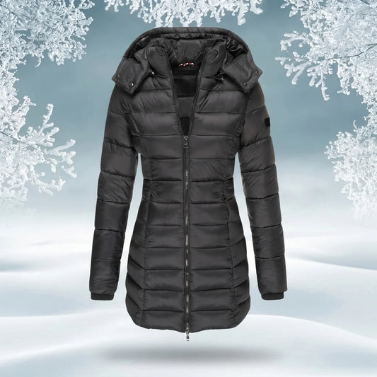 Kensley - Quilted Hooded Puffer Coat
