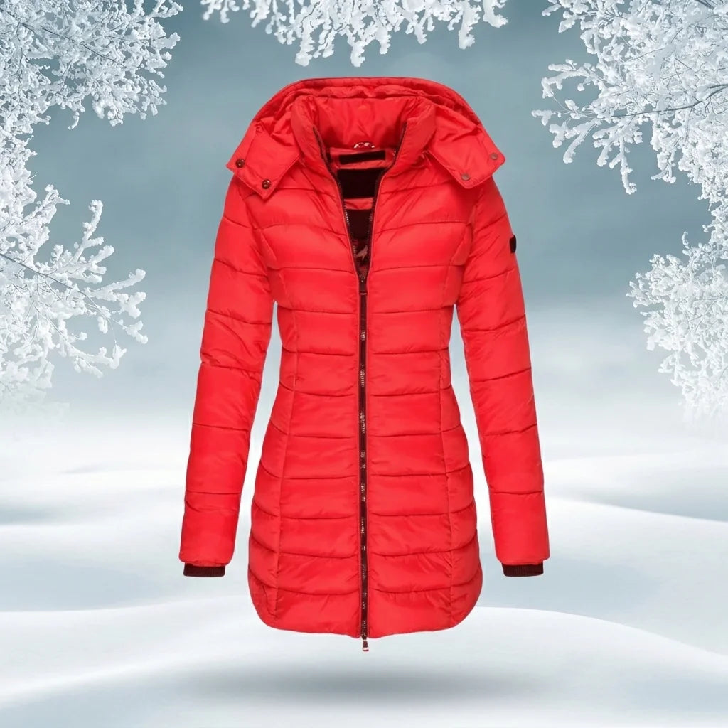 Kensley - Quilted Hooded Puffer Coat