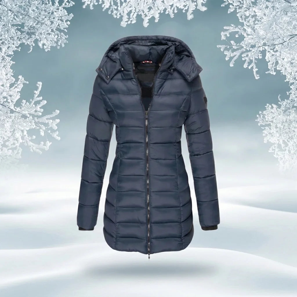 Kensley - Quilted Hooded Puffer Coat