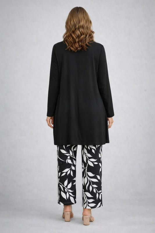 Bernadette - Leaf-Trouser Three-Piece Pant Set