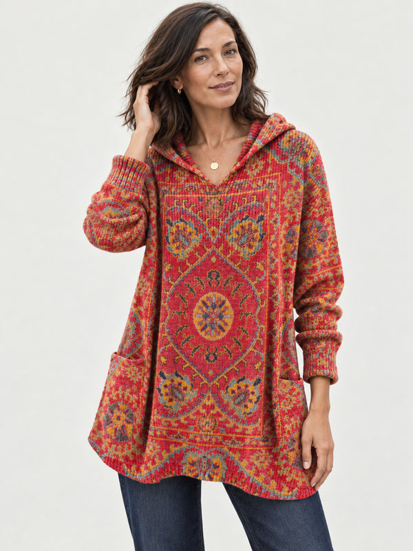 Isla - Cozy Hooded Knit