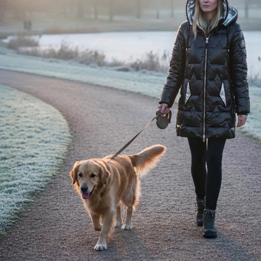 Marlowe - Glossy Quilted Hooded Puffer Coat