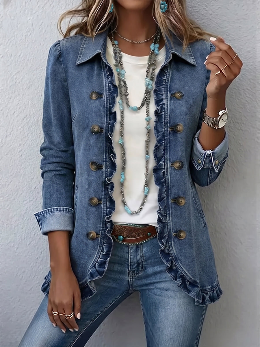 Adeline - Ruffled Jacket