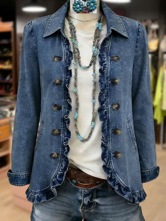 Adeline - Ruffled Jacket