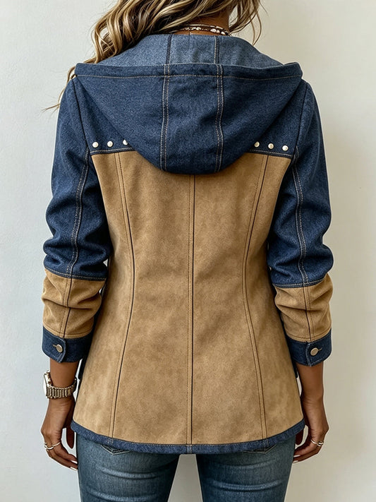 Briar - Patchwork Hooded Jacket