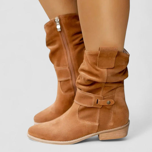 Nadine - Slouch Arch-Support Ankle Boots