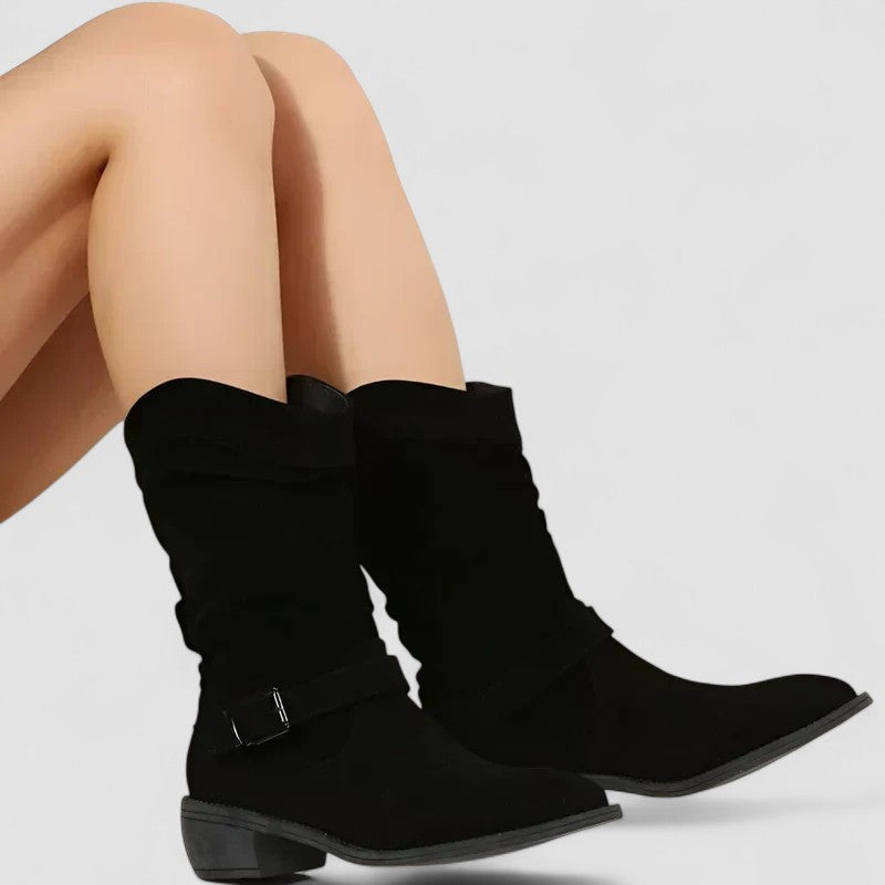 Nadine - Slouch Arch-Support Ankle Boots