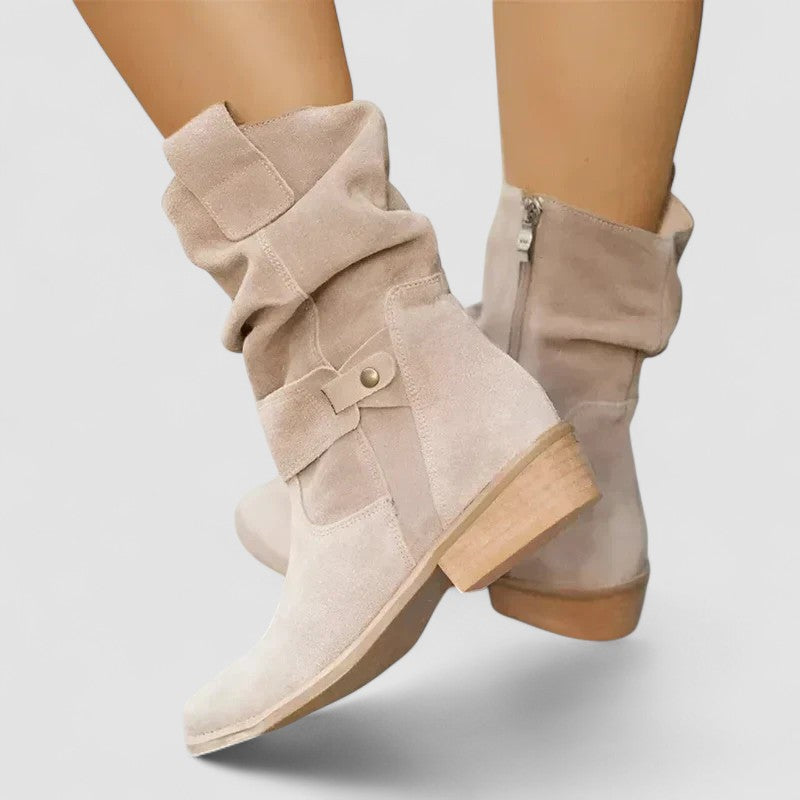 Nadine - Slouch Arch-Support Ankle Boots