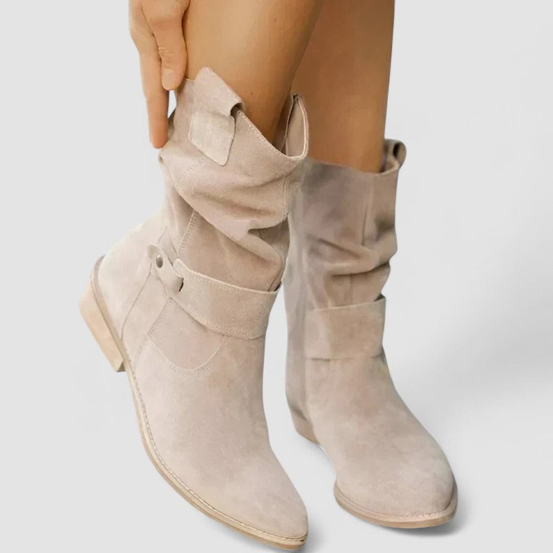 Nadine - Slouch Arch-Support Ankle Boots
