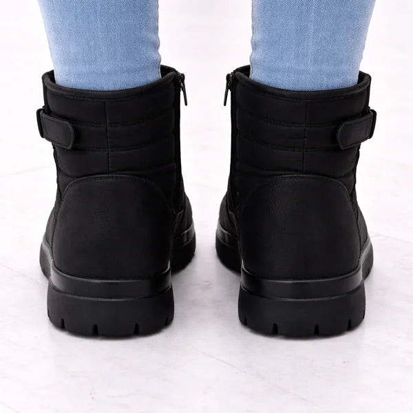 Peggy - Quilted Strap Comfort Boots