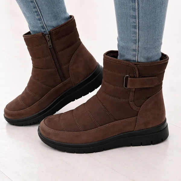 Peggy - Quilted Strap Comfort Boots