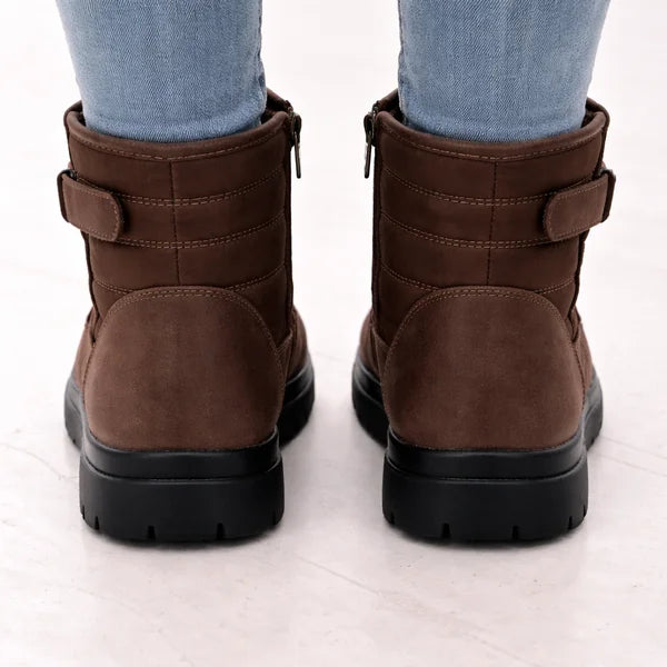 Peggy - Quilted Strap Comfort Boots