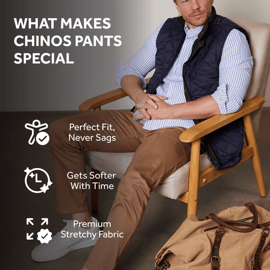 Men's Stretch Chinos - view 2