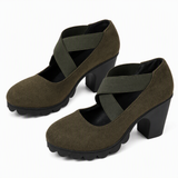 Olive Suede