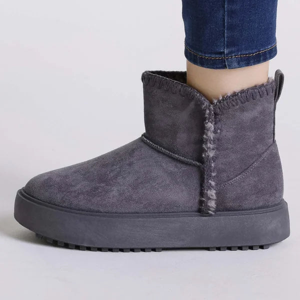 Judy - Stitched-Trim Platform Boots