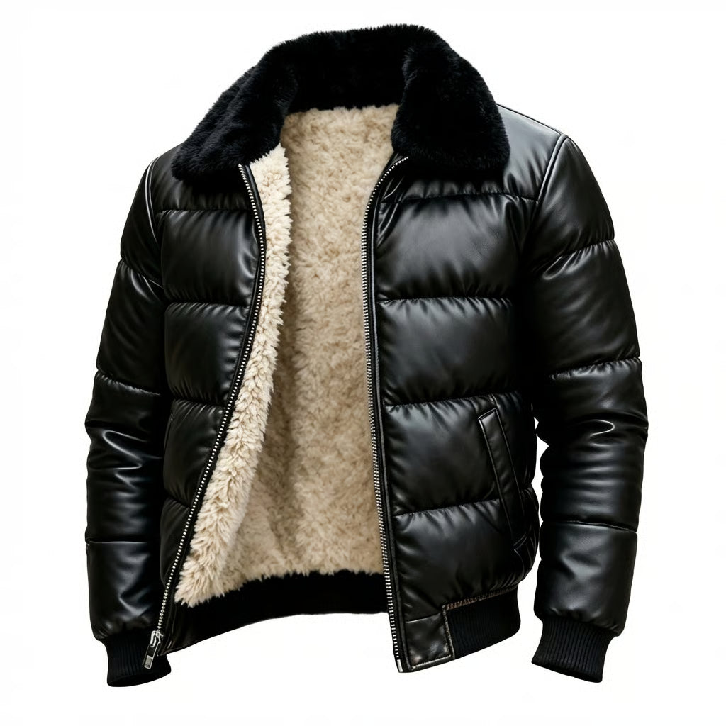 Connor - Fur-Collar Puffer Jacket